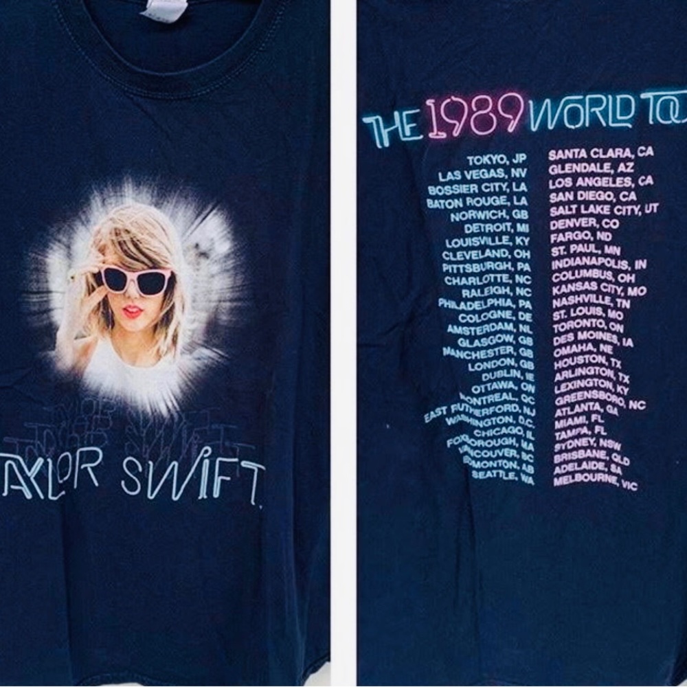 EUC Taylor Swift 1989 Era Shirt Size M
